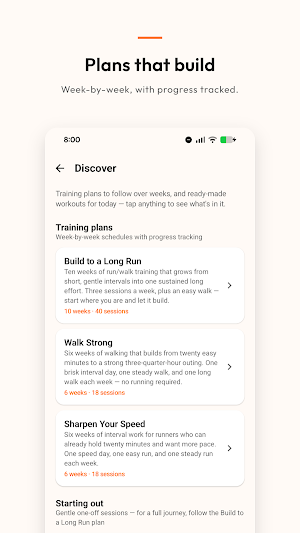 Cadence: Run Walk Timer Screenshot 3