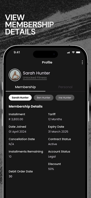 Unlocked Fitness SA Screenshot 3
