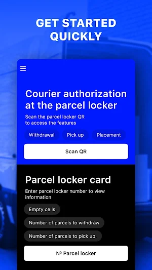OMNICourier Screenshot 1