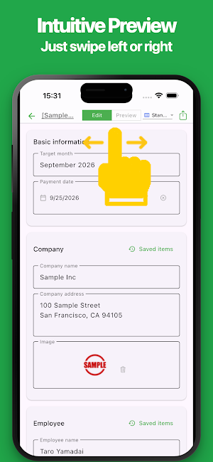 Simple Payslip Screenshot 3