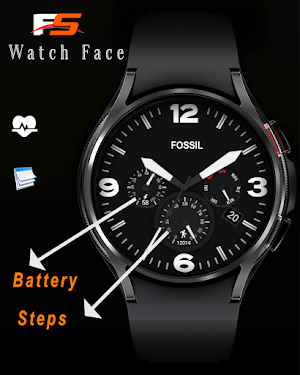 FOSSIL Watchface Screenshot 1