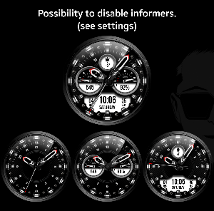 WFP 225 Brutal Mod2 Watch Face Screenshot 1