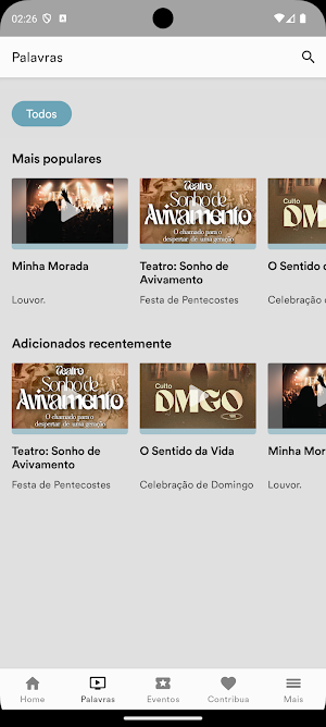 Igreja Batista em Auriflama Screenshot 1