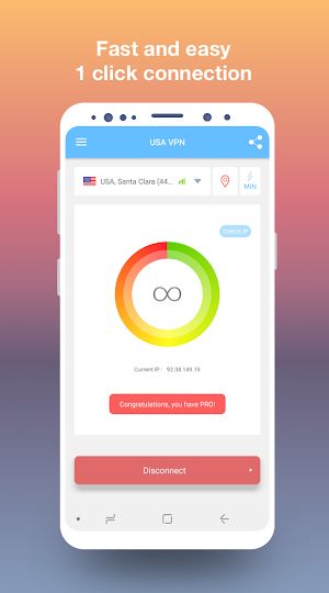 USA VPN - Get free USA IP Screenshot 0