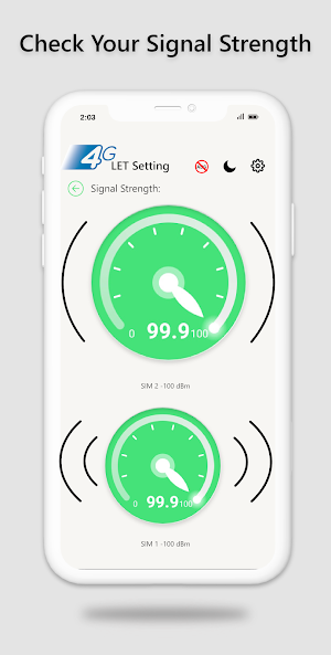 4G LTE only: Network Analyzer Screenshot 3