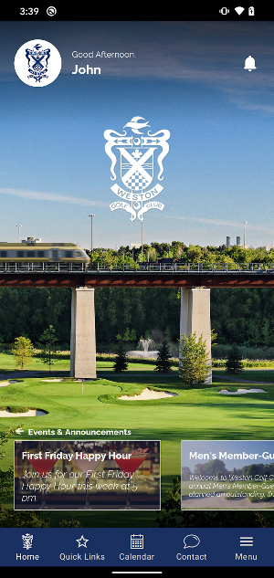 Weston Golf and Country Club Screenshot 0
