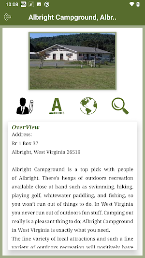 West Virginia State RV Parks & Campgrounds Screenshot 3