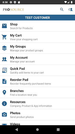 ProSource Supply Screenshot 0