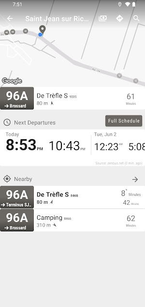 Saint-Jean-sur-Richelieu Bus … screenshot 2
