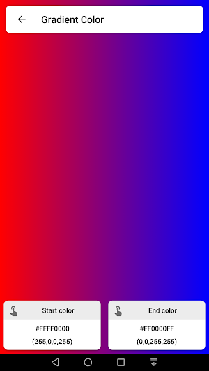 Color palette generator for android Screenshot 2
