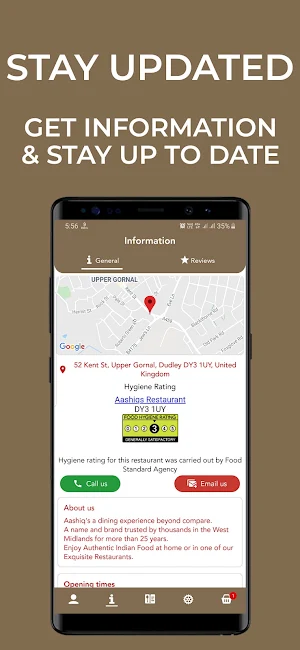 Aashiq's indian Restaurant Screenshot 3