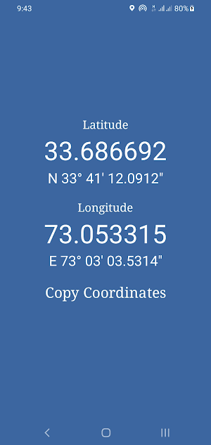 Easy Coordinates Screenshot 1