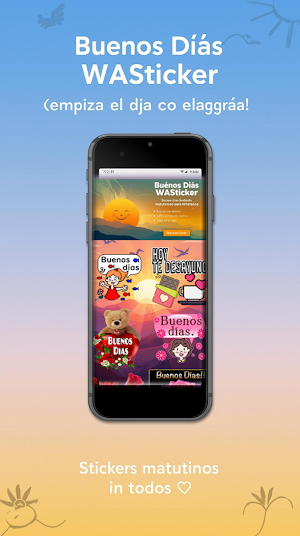 Buenos Dias WASticker Screenshot 1