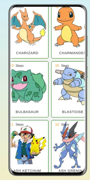 How to draw pokeman Screenshot 1