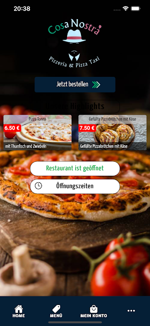 Pizzeria Cosa Nostra Online Screenshot 0