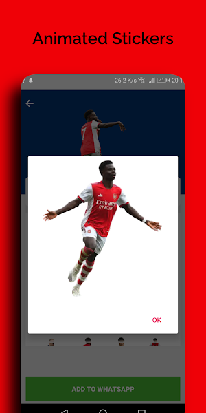 Gunners Stickers Not Official Screenshot 3