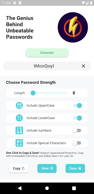flash pw manager Screenshot 1