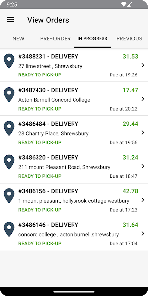 Order Manager Screenshot 1