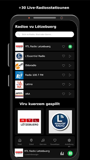 Radioe vu Lëtzebuerg Screenshot 0