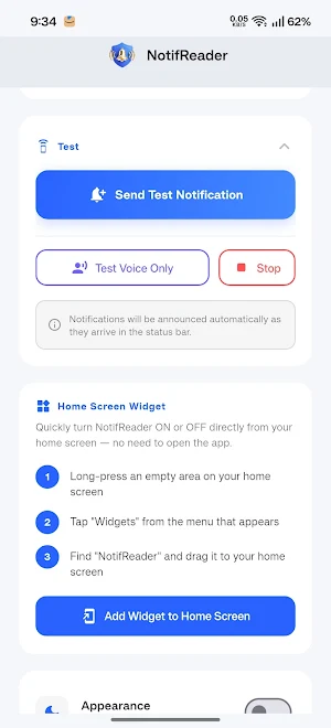 NotifReader: Voice Announcer Screenshot 3