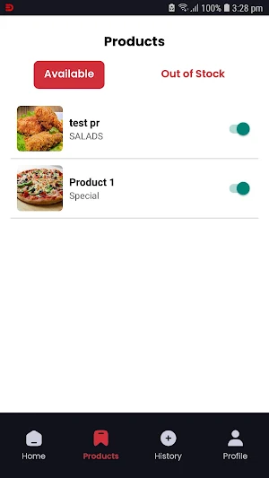 Foodoor Restaurant Manager Screenshot 2
