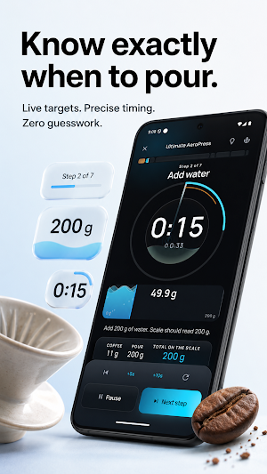 CAFESSIO: Coffee Brew Timer Screenshot 0