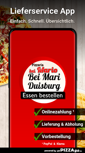 Pizzeria bei Mario Duisburg Screenshot 0