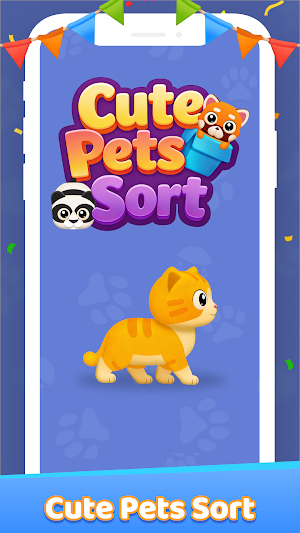 Cute Pets Sort Screenshot 0