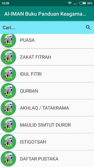 AL-IMAN Panduan Keagamaan SMPN 6 Kota Probolinggo Screenshot 2