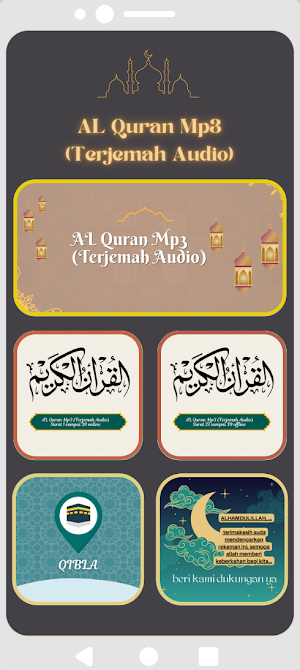 AL Quran Mp3 (Terjemah Audio) Screenshot 1