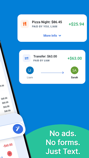SaySplit: Split Bills in Chat Screenshot 1