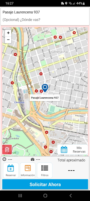 Tuki Taxi Clientes Screenshot 0