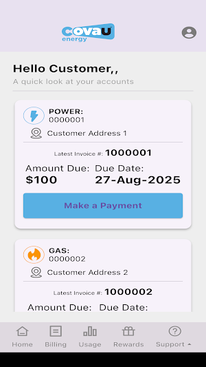 CovaU Energy Screenshot 1
