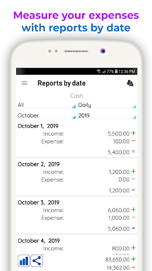 Daily Expenses 3: Personal finance Screenshot 3