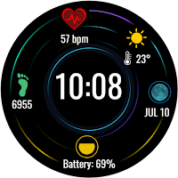 Orbitron Halo Watch Face