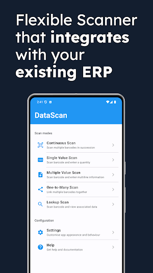 DataScan Screenshot 1