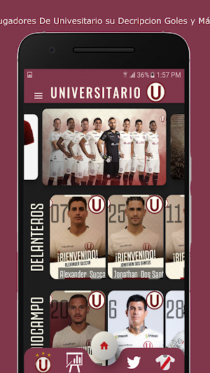 Universitario del Perú Screenshot 0