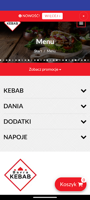 Bafra Kebab Czerwionka Screenshot 0
