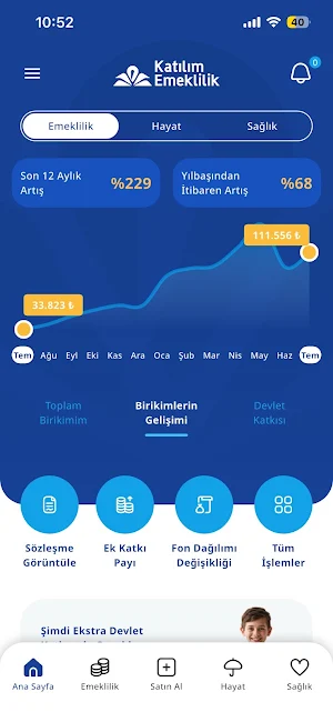 Katılım Emeklilik Mobil Screenshot 1