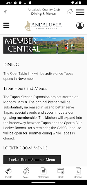 Andalusia Country Club Screenshot 1