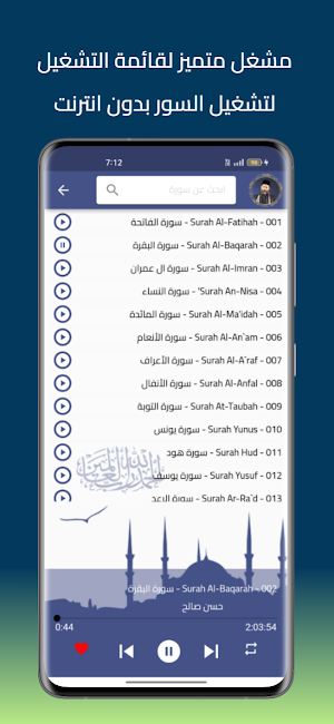 حسن صالح القرأن كامل بدون نت Screenshot 1