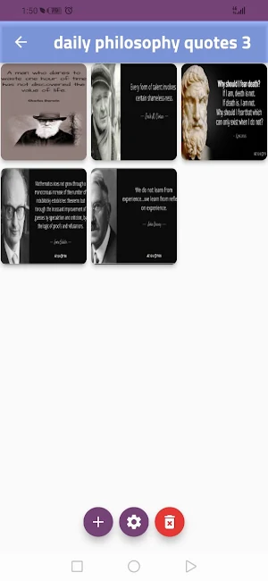 daily philosophy quotes Screenshot 0