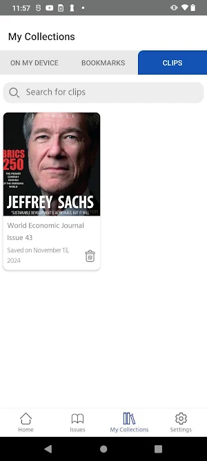 World Economic Journal Screenshot 3