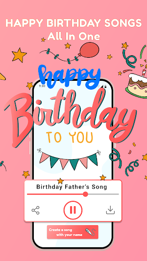 Happy Birthday Song Screenshot 1
