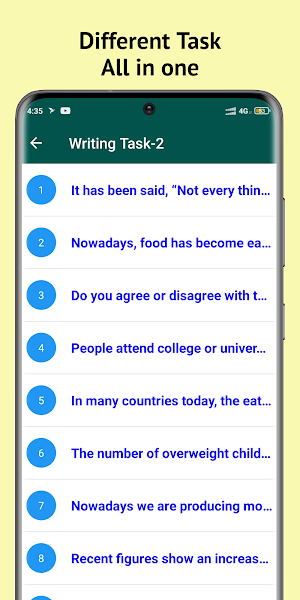 IELTS Writing Master Screenshot 1