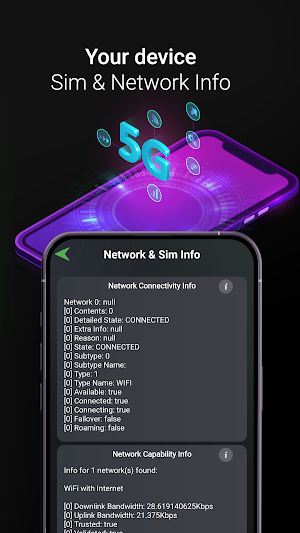Mobile Settings & Info Screenshot 3