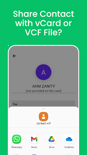 BuziScan Business Card Scanner Screenshot 2