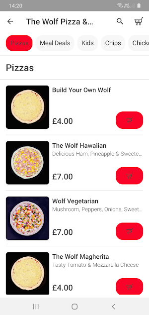 The Wolf (Pizza & Chips) Screenshot 1