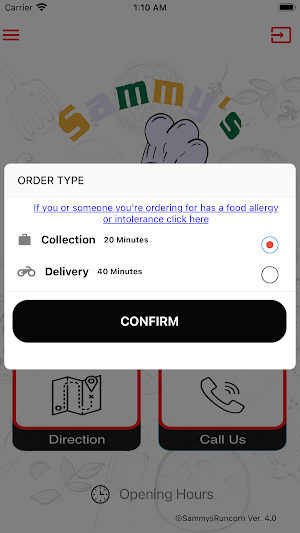 SAMMYS PIZZA RUNCORN Screenshot 2