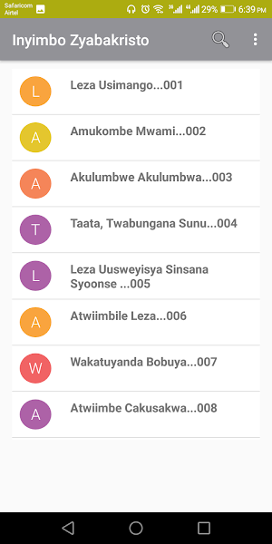Inyimbo Zyabakristo Screenshot 1
